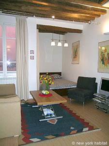 Paris Studio mit Alkoven wohnungsvermietung - wohnzimmer (PA-3239) photo 3 von 9