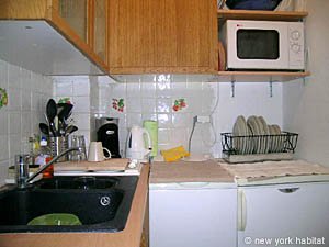Par&iacute;s 1 Dormitorio alojamiento - cocina (PA-3241) photo 1 de 2