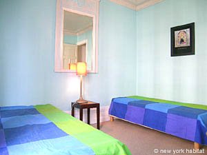 Paris 3 Zimmer wohnungsvermietung - schlafzimmer 2 (PA-3268) photo 5 von 8