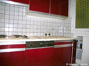 Paris 3 Zimmer wohnungsvermietung - k&uuml;che (PA-3268) photo 3 von 4