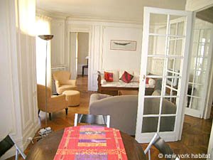 Paris 3 Zimmer wohnungsvermietung - wohnzimmer (PA-3268) photo 7 von 9