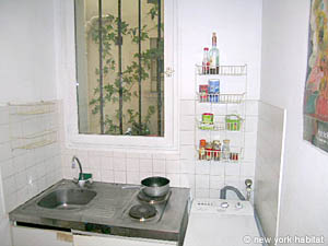 Parigi Grande monolocale appartamento - cucina (PA-3273) photo 2 di 4