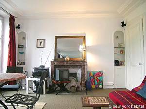 Paris 1 Bedroom accommodation living room photo 50
