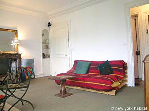 Paris 1 Bedroom accommodation living room photo 51