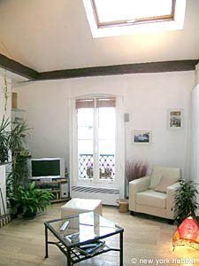 Par&iacute;s 1 Dormitorio - D&uacute;plex alojamiento - sala (PA-3288) photo 6 de 12