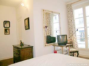 Paris 2 Zimmer wohnungsvermietung - schlafzimmer (PA-3305) photo 2 von 9