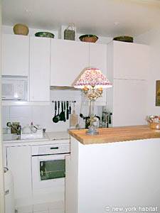 Paris 2 Zimmer wohnungsvermietung - k&uuml;che (PA-3305) photo 5 von 7