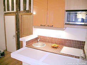 Par&iacute;s 1 Dormitorio alojamiento - cocina (PA-3316) photo 2 de 3