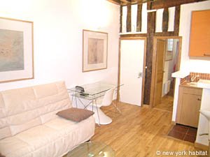 Par&iacute;s 1 Dormitorio alojamiento - sala (PA-3316) photo 2 de 6