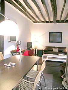 Paris Studiowohnung wohnungsvermietung - wohnzimmer (PA-3318) photo 4 von 11