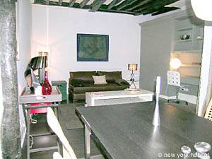 Paris Studiowohnung wohnungsvermietung - wohnzimmer (PA-3318) photo 1 von 11