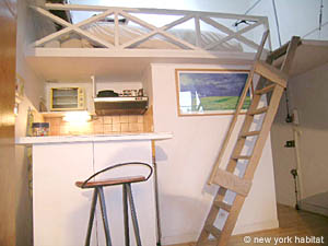 Paris Studio/T1 appartements location vacances - s&eacute;jour (PA-3332) photo 4 de 9