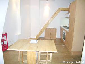 Paris Studio/T1 logements location appartements - s&eacute;jour (PA-3334) photo 4 de 7