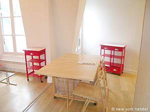 Paris Studio/T1 logements location appartements - s&eacute;jour (PA-3334) photo 3 de 7