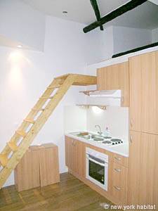 Paris Studio/T1 logements location appartements - s&eacute;jour (PA-3334) photo 5 de 7