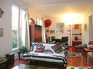 Paris 1 Bedroom accommodation - living room (PA-3349) photo 4 of 10