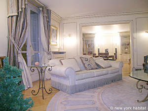 Paris 3 Bedroom accommodation - living room (PA-3354) photo 2 of 14