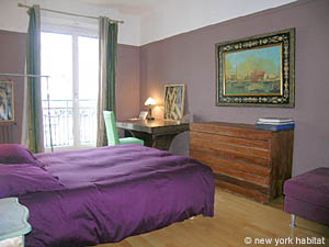Paris 2 Zimmer ferienwohnung - schlafzimmer (PA-3357) photo 4 von 6