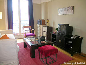 Paris 2 Zimmer ferienwohnung - wohnzimmer (PA-3357) photo 3 von 7