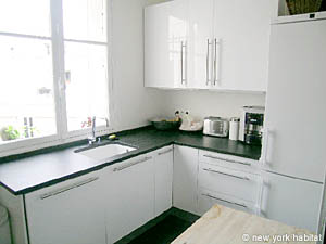 Paris 4 Zimmer wohnungsvermietung - k&uuml;che (PA-3358) photo 1 von 6