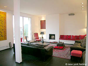 Paris 4 Zimmer wohnungsvermietung - wohnzimmer (PA-3358) photo 6 von 12