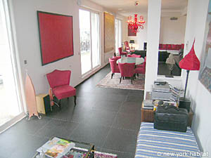 Paris 4 Zimmer wohnungsvermietung - wohnzimmer (PA-3358) photo 4 von 12