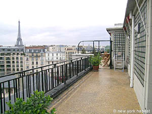 Paris 4 Zimmer wohnungsvermietung - schlafzimmer 1 (PA-3358) photo 7 von 8
