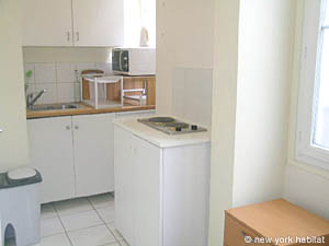 Paris Studio/T1 logements location appartements - cuisine (PA-3398) photo 1 de 5