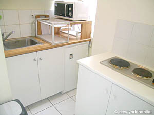 Paris Studio/T1 logements location appartements - cuisine (PA-3398) photo 2 de 5