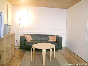 Paris Studio/T1 logements location appartements - s&eacute;jour (PA-3398) photo 4 de 10