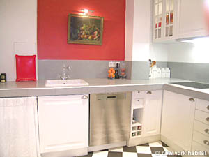 Paris 3 Bedroom accommodation - kitchen (PA-3407) photo 3 of 4
