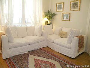 Paris 3 Bedroom accommodation - living room (PA-3407) photo 4 of 8