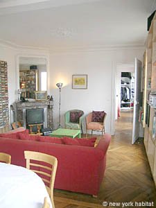 Paris 2 Bedroom accommodation - living room (PA-3409) photo 1 of 10
