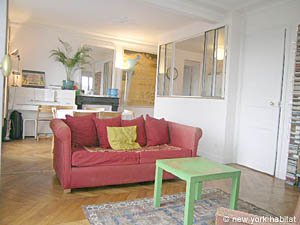 Paris 2 Bedroom accommodation - living room (PA-3409) photo 5 of 10