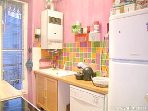 Par&iacute;s 1 Dormitorio apartamento - cocina (PA-3420) photo 1 de 4