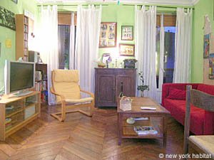 Par&iacute;s 1 Dormitorio apartamento - sala (PA-3420) photo 4 de 8