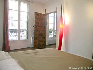 Paris 2 Zimmer wohnungsvermietung - schlafzimmer (PA-3423) photo 3 von 7