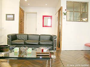 Paris 2 Zimmer wohnungsvermietung - wohnzimmer (PA-3423) photo 4 von 9