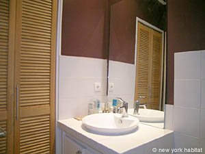 Paris 2 Zimmer wohnungsvermietung - badezimmer (PA-3423) photo 2 von 5