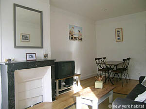 Par&iacute;s 1 Dormitorio alojamiento - sala (PA-3424) photo 2 de 5