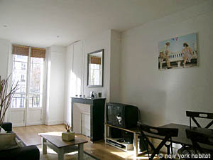 Par&iacute;s 1 Dormitorio alojamiento - sala (PA-3424) photo 4 de 5