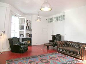 Paris 2 Zimmer - Loft wohnungsvermietung - wohnzimmer (PA-3432) photo 4 von 9