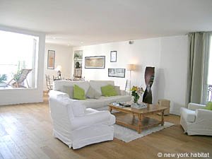Paris T3 logements location appartements - s&eacute;jour (PA-3436) photo 6 de 16