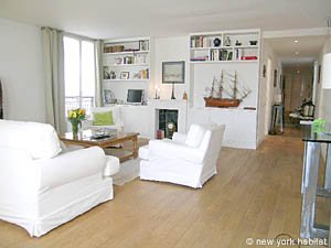 Paris T3 logements location appartements - s&eacute;jour (PA-3436) photo 9 de 16
