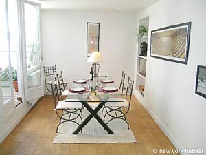 Paris T3 logements location appartements - s&eacute;jour (PA-3436) photo 10 de 16