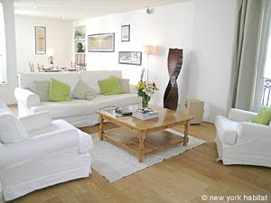 Paris T3 logements location appartements - s&eacute;jour (PA-3436) photo 8 de 16