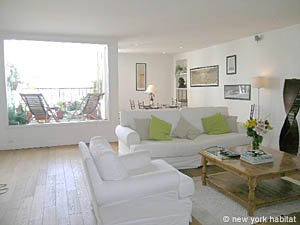 Paris T3 logements location appartements - s&eacute;jour (PA-3436) photo 3 de 16