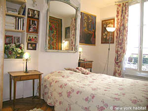 Paris T3 appartements location vacances - chambre 1 (PA-3438) photo 3 de 5