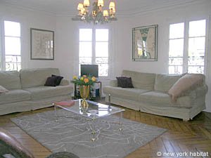 Paris T3 logements location appartements - s&eacute;jour (PA-3440) photo 7 de 11