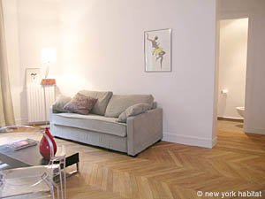 Paris 1 Bedroom accommodation - living room (PA-3442) photo 4 of 7
